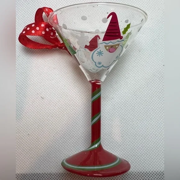 Lolita | Tipsy mini-tini martini glass ornament - Picture 10 of 12